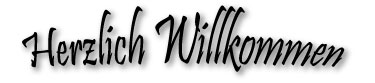Herzlich Willkommen